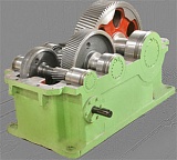 Single stage, double stage and triple stage cilindrical gearboxes